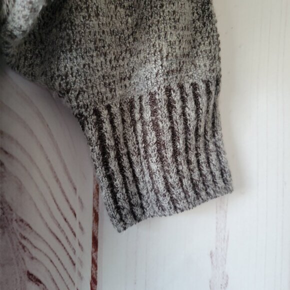 Umgee USA Cardigan Sweater, Women’s L, Gray, Open Front, 2 Front Pockets, EUC - Picture 3 of 10